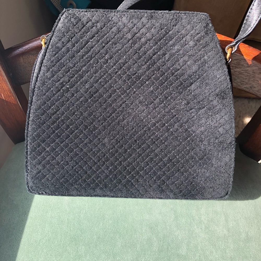 Vintage Pantera Suede Evening Bag